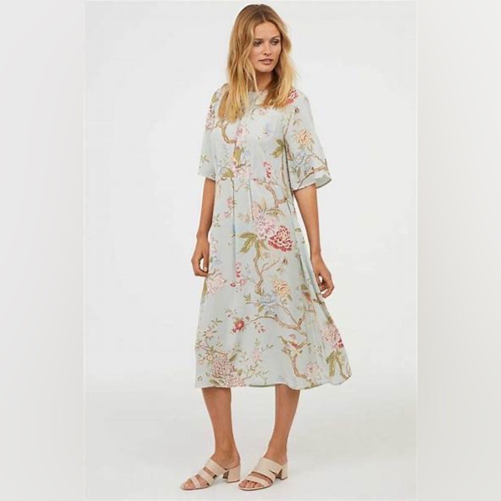 GP & J BAKER x H&M Floral MIDI Dress